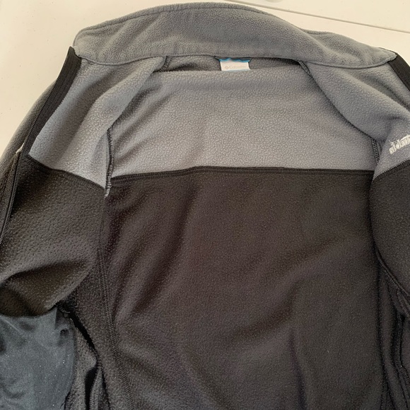 Columbia Fleece Sweater Zip Up - Sz Small - Picture 3 of 8